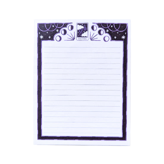 Tarot Notepad available at Goddess Provisions